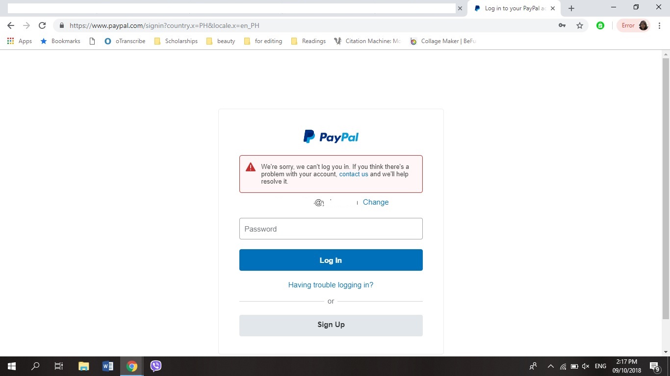 Detail Log In Paypal Nomer 19