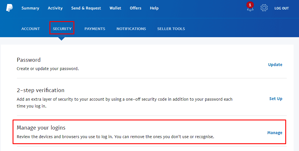 Detail Log In Paypal Nomer 44