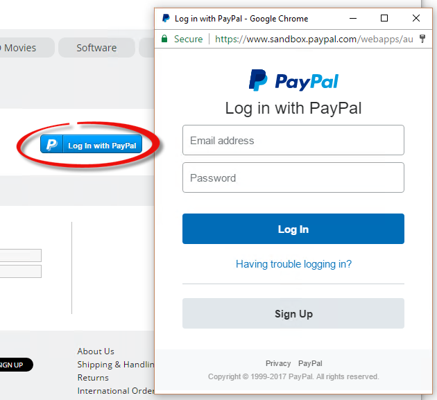 Detail Log In Paypal Nomer 6