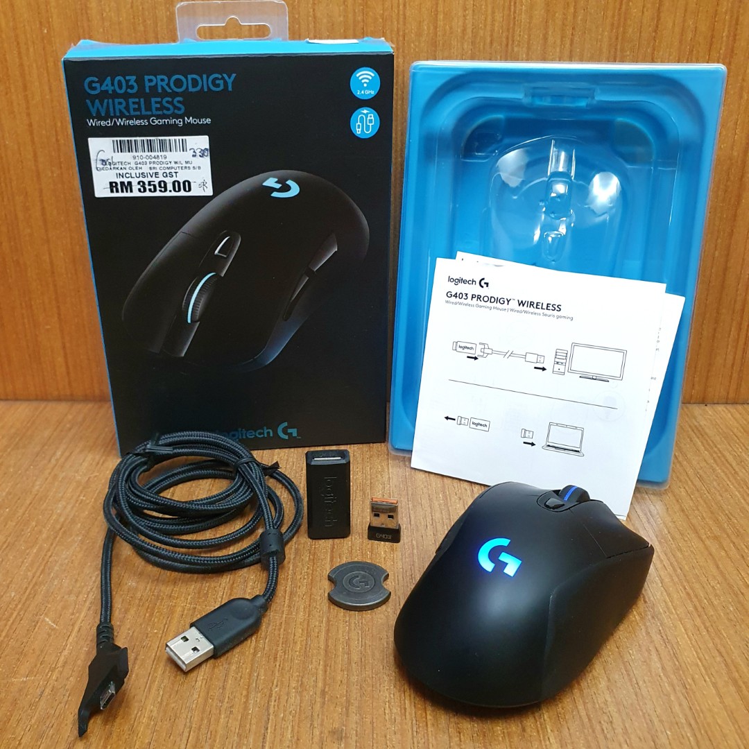 Detail Logitech G403 Prodigy Wireless Mouse Nomer 33