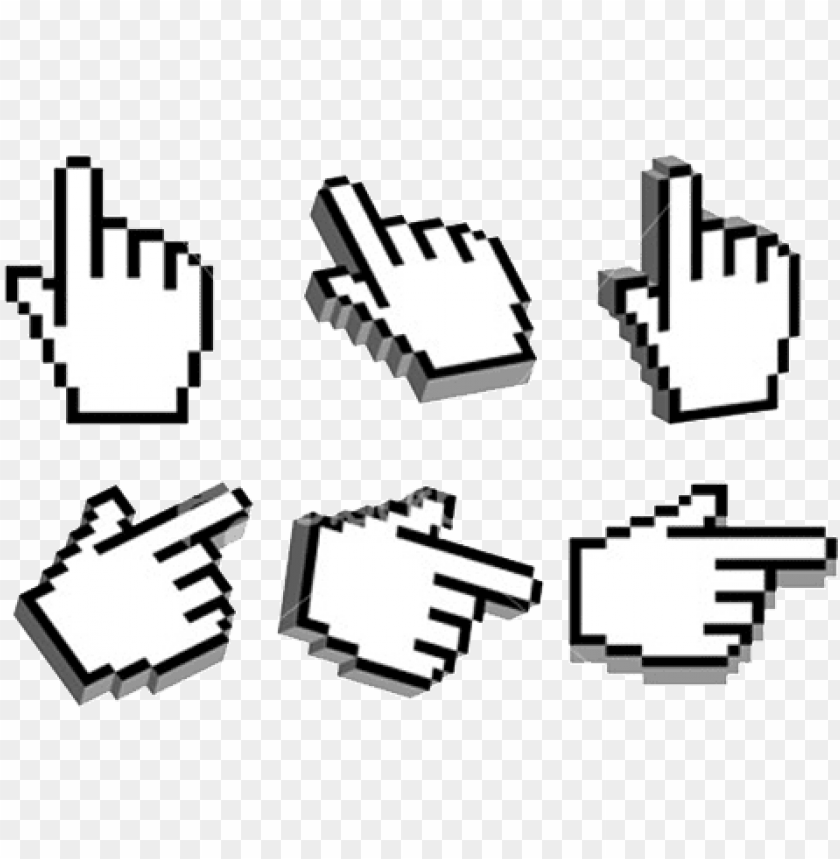 Detail Mouse Pointer Hand Png Nomer 26