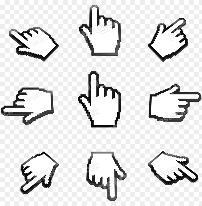 Detail Mouse Pointer Hand Png Nomer 51