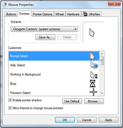 Detail Mouse Pointer Keren Nomer 31