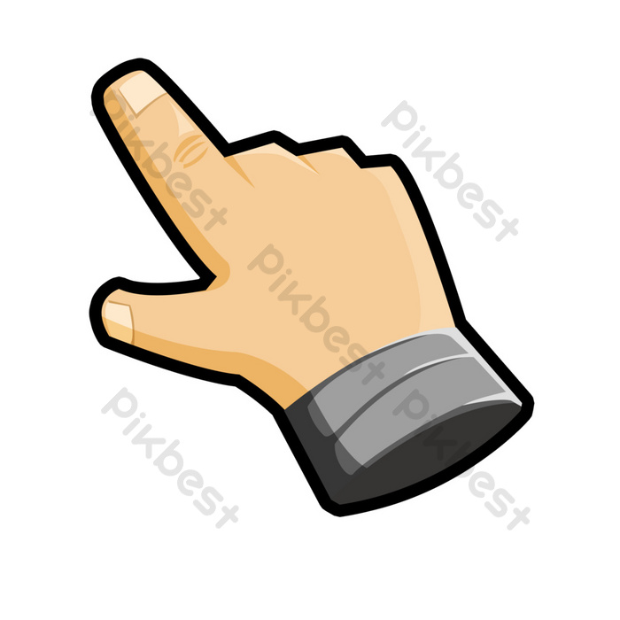 Detail Mouse Pointer Tangan Nomer 13
