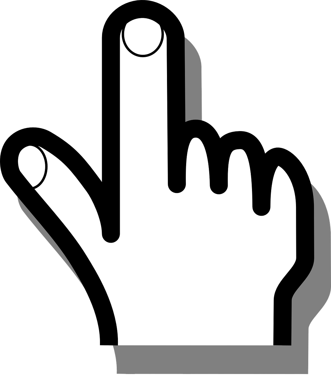 Detail Mouse Pointer Tangan Nomer 9