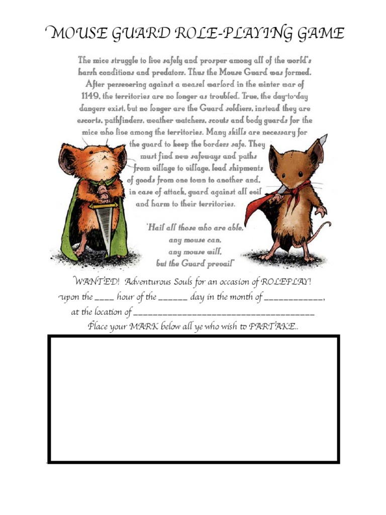 Detail Mouseguard Rpg Pdf Nomer 42