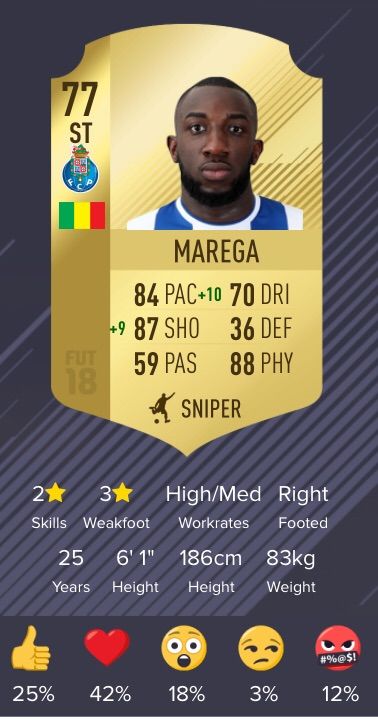 Moussa Marega Fifa 18 - KibrisPDR