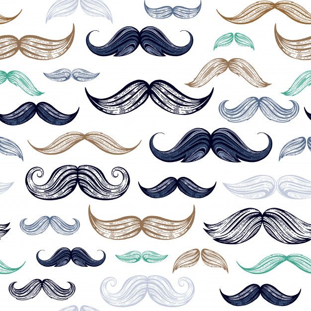 Detail Moustache Background Nomer 13