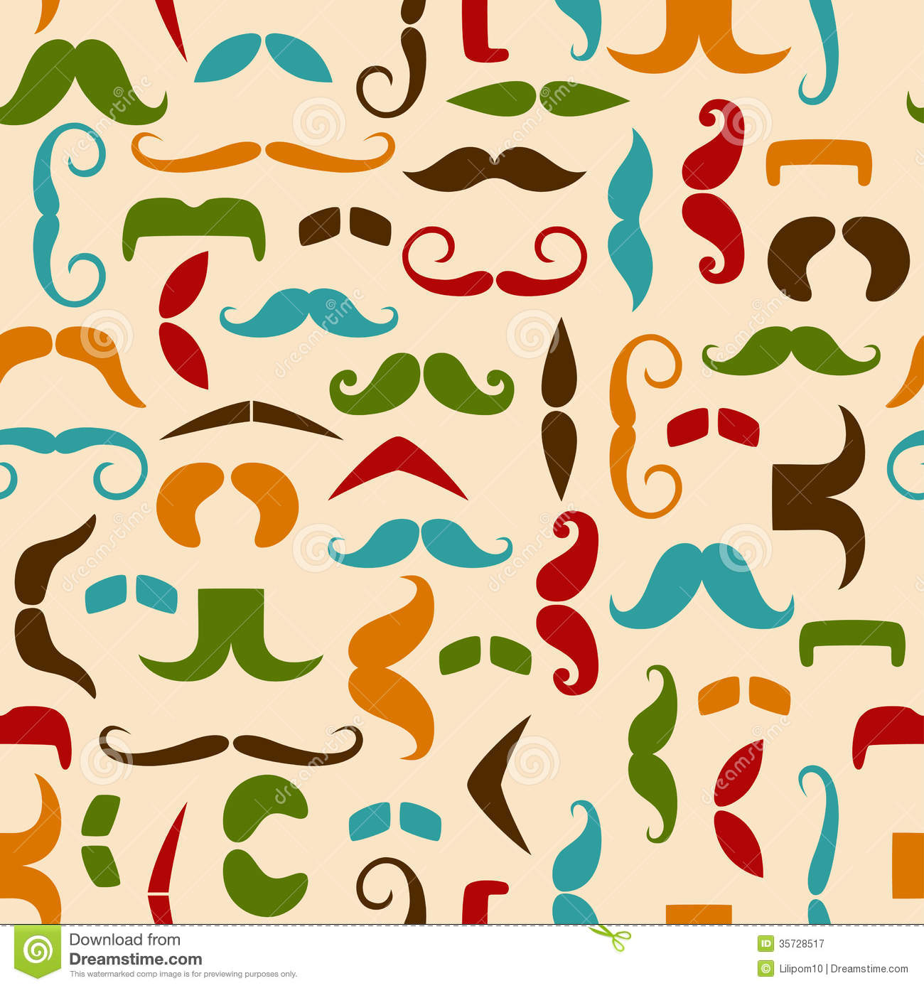 Detail Moustache Background Nomer 46