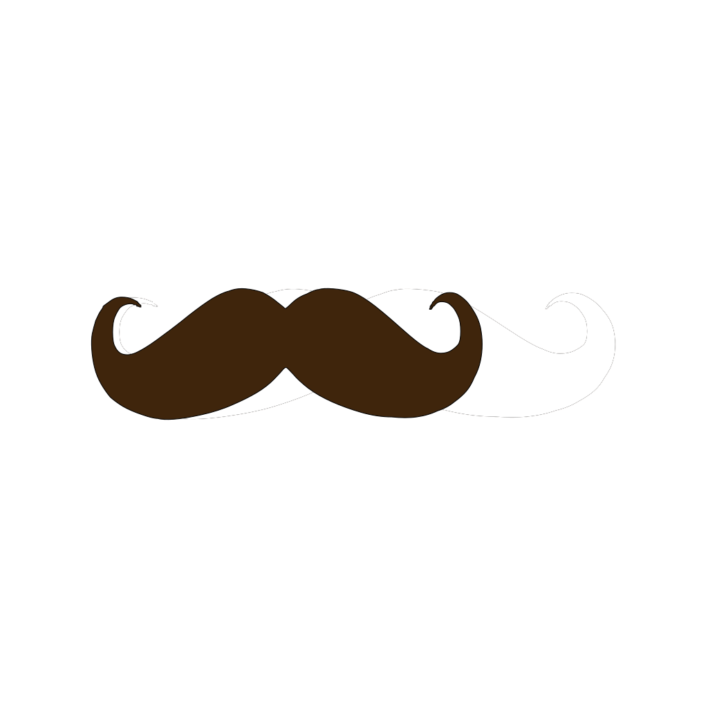 Detail Moustache No Background Nomer 30