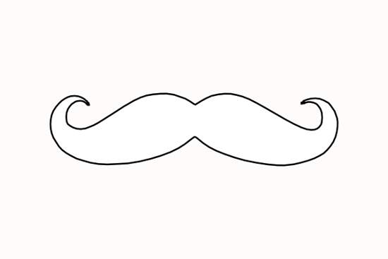 Detail Moustache No Background Nomer 39