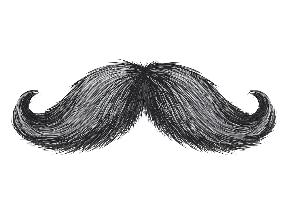 Detail Moustache Transparent Nomer 42
