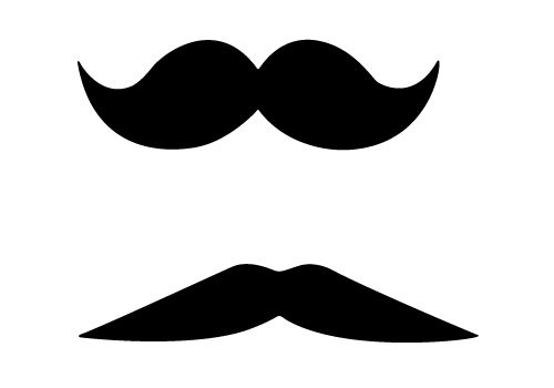 Detail Moustache Vector Png Nomer 24