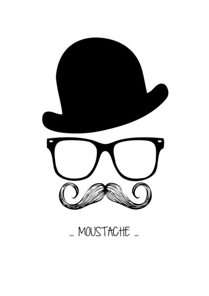 Detail Moustaches Logo Nomer 20