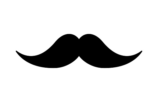 Detail Moustaches Logo Nomer 29