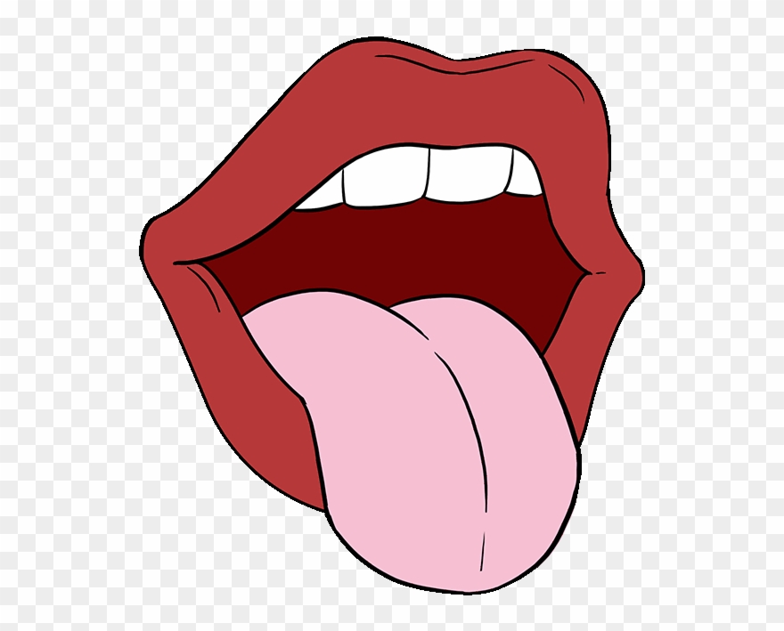 Detail Mouth And Tongue Clipart Nomer 3