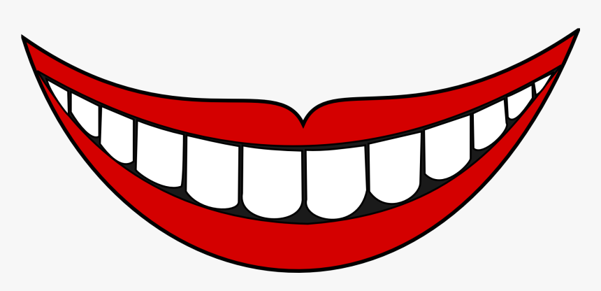 Detail Mouth Smile Clip Art Nomer 12