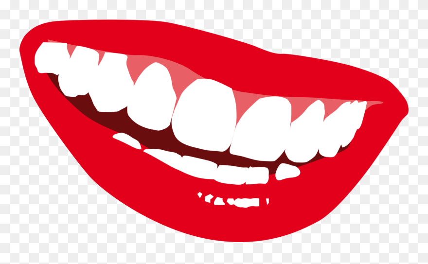 Detail Mouth Smile Clip Art Nomer 18