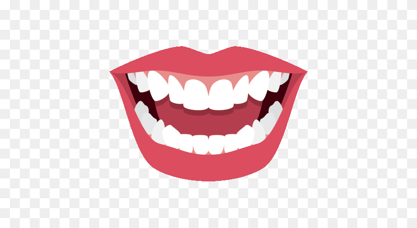 Detail Mouth Smile Clip Art Nomer 21