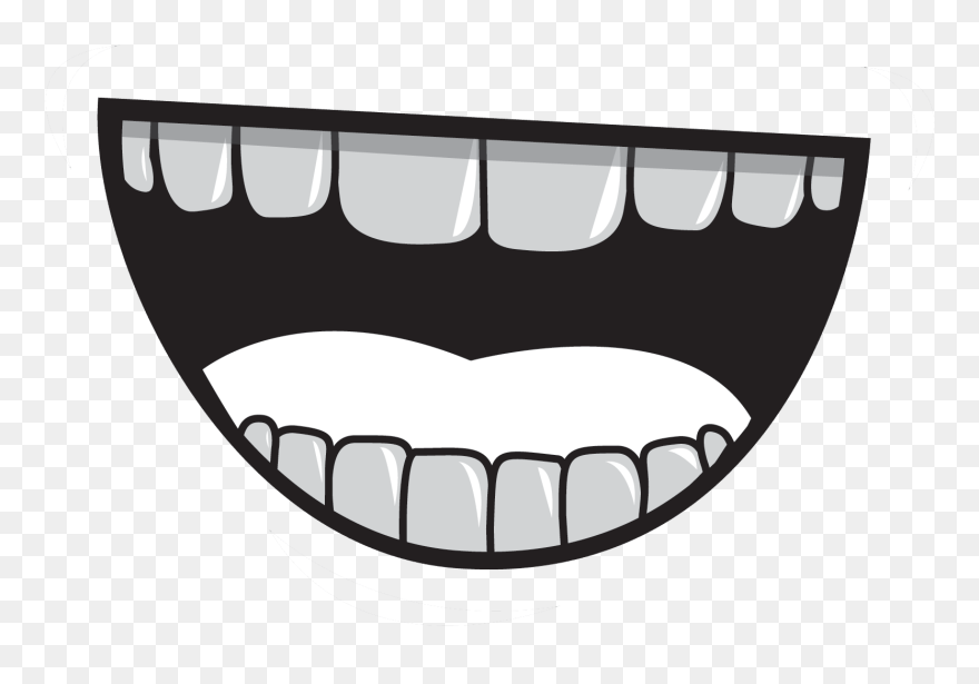 Detail Mouth Smile Clip Art Nomer 27