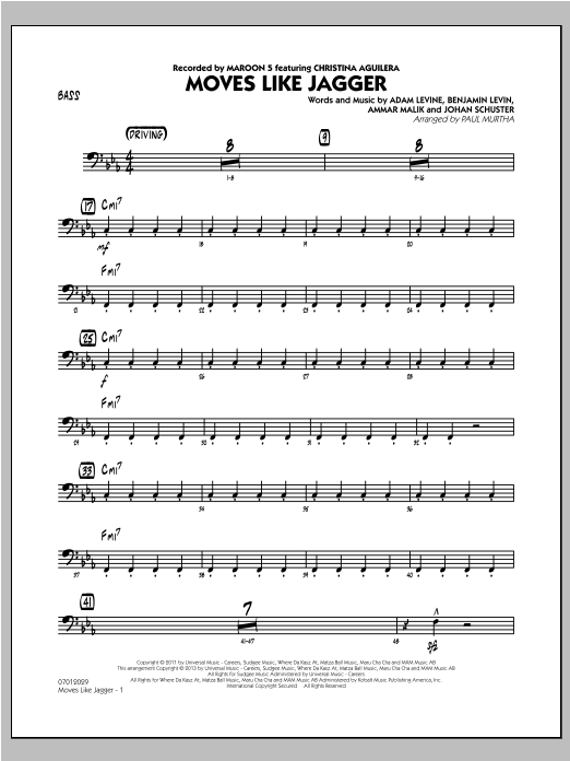 Detail Moves Like Jagger Chords Nomer 44