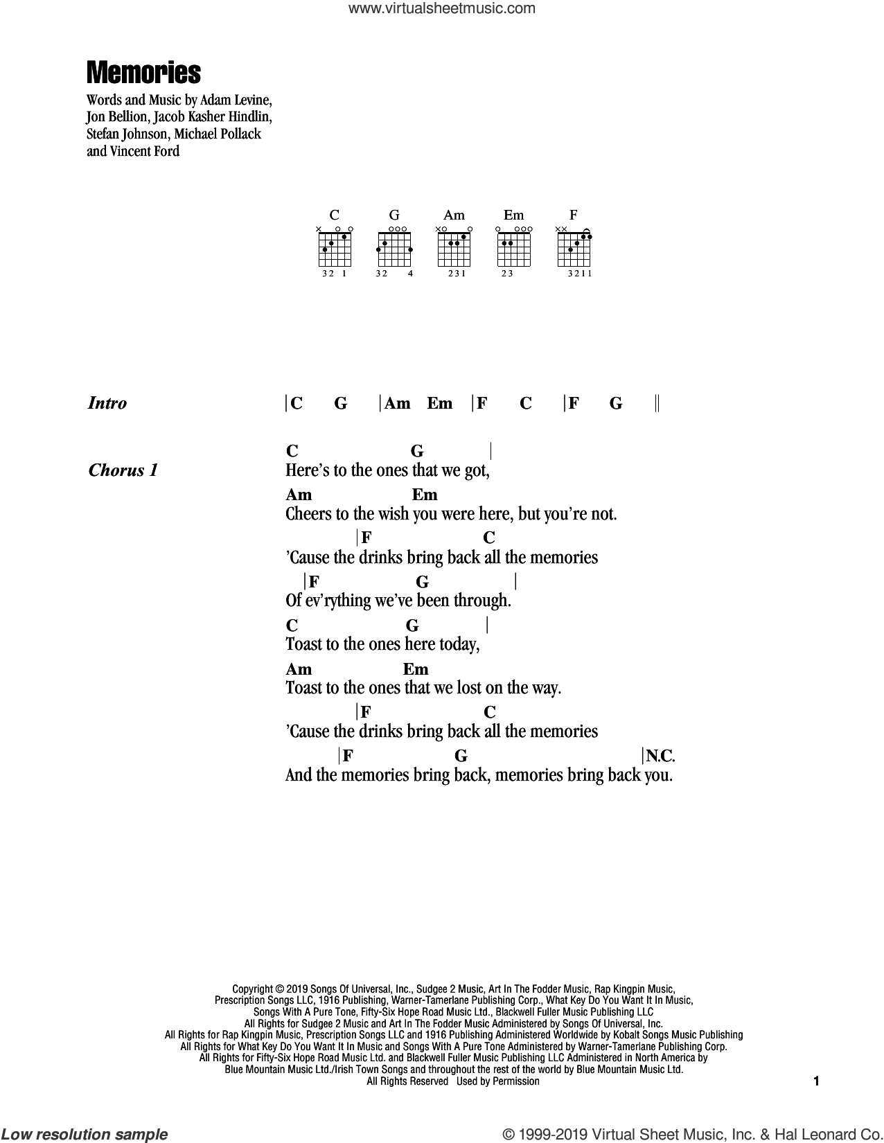 Detail Moves Like Jagger Chords Nomer 50