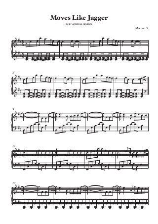 Detail Moves Like Jagger Chords Nomer 51