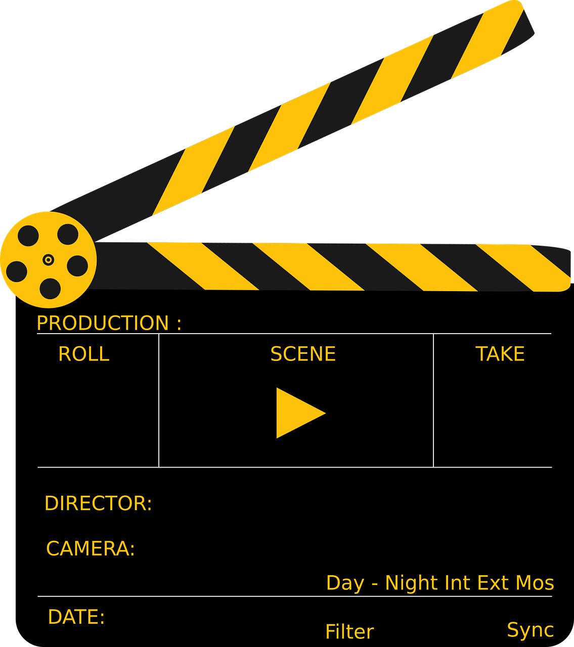 Detail Movie Clapper Png Nomer 3