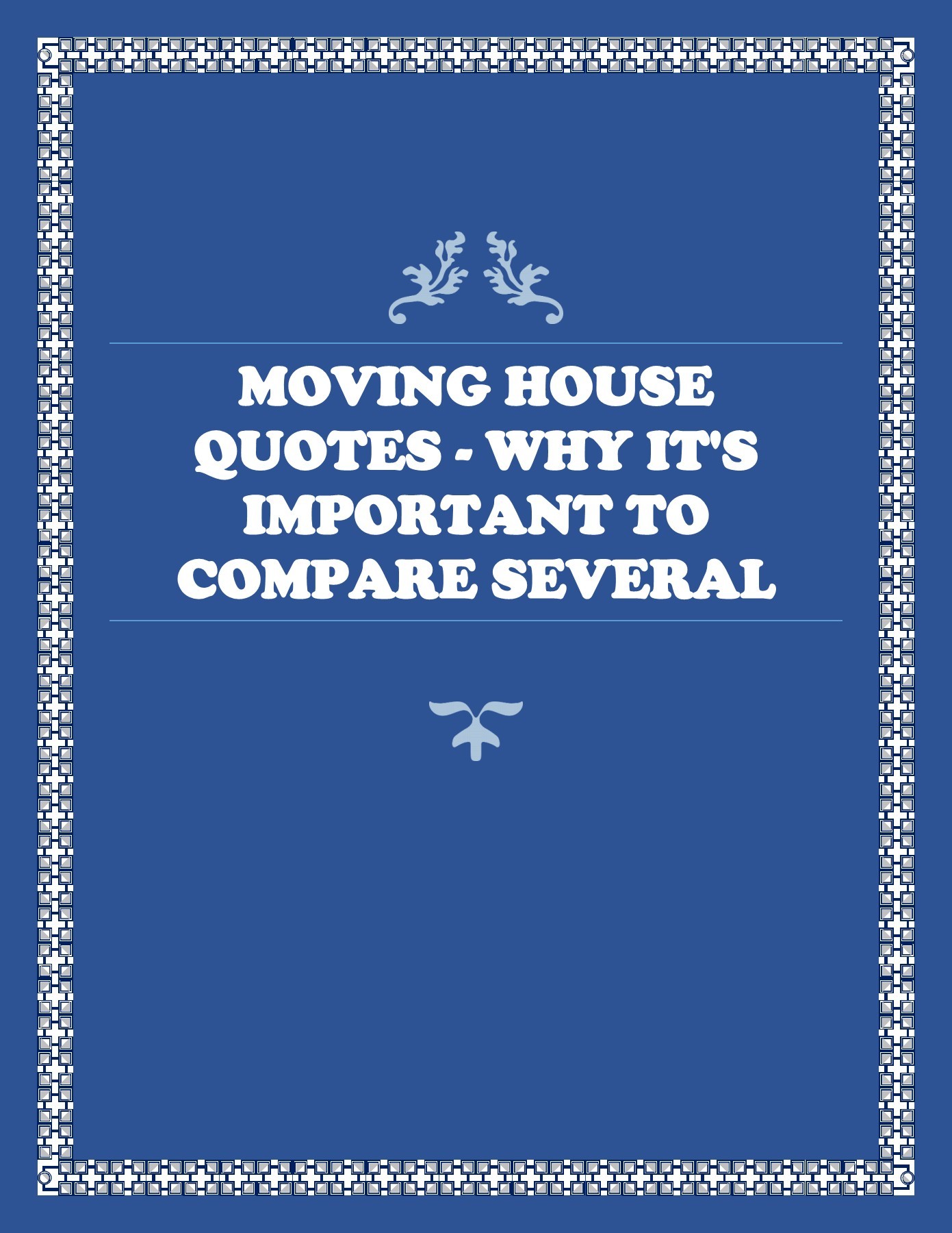 Detail Moving House Quotes Nomer 13