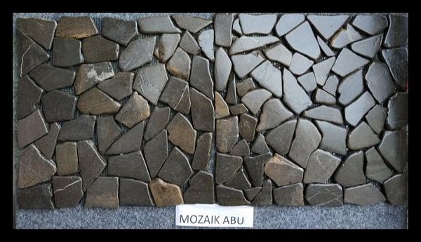 Detail Mozaik Batu Alam Nomer 13