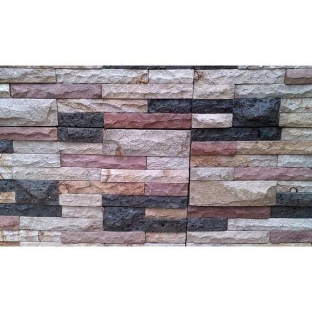 Detail Mozaik Batu Alam Nomer 3