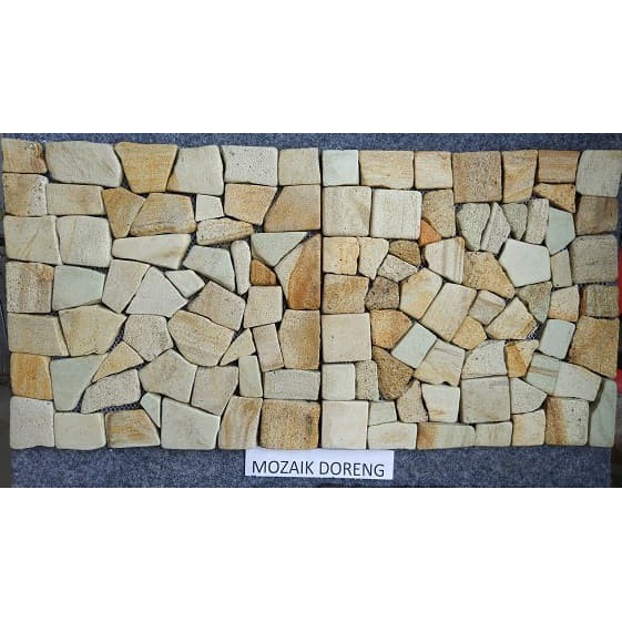 Detail Mozaik Batu Alam Nomer 9