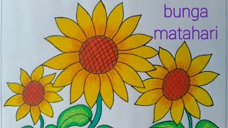 Detail Mozaik Bunga Matahari Nomer 50