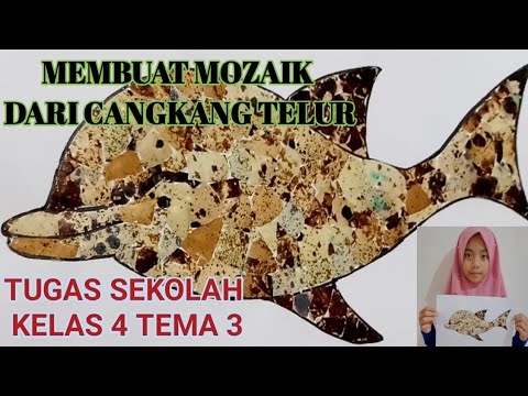 Detail Mozaik Dari Cangkang Telur Nomer 14