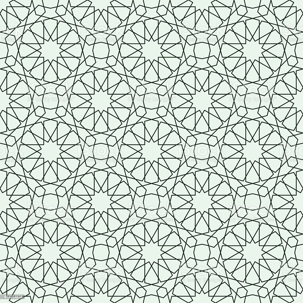Detail Mozaik Islam Vector Nomer 17