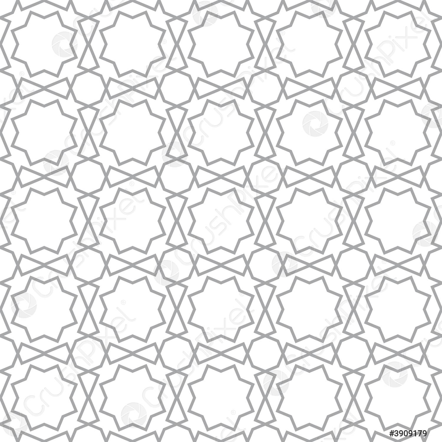 Detail Mozaik Islam Vector Nomer 23