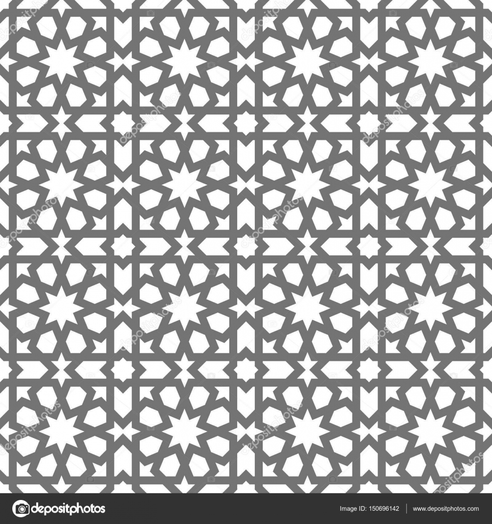 Detail Mozaik Islam Vector Nomer 32