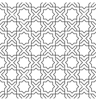 Detail Mozaik Islam Vector Nomer 36