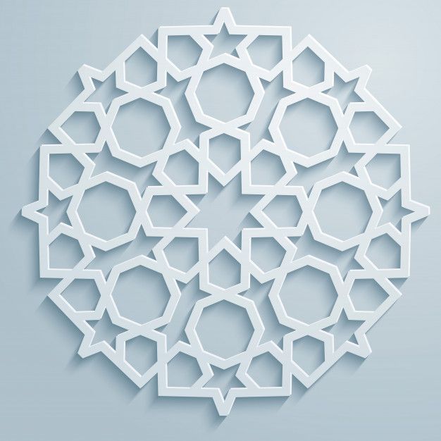 Detail Mozaik Islam Vector Nomer 48