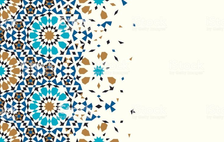 Detail Mozaik Islam Vector Nomer 58