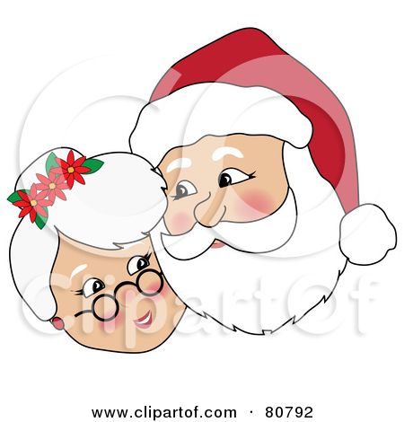 Detail Mr And Mrs Claus Clipart Nomer 14