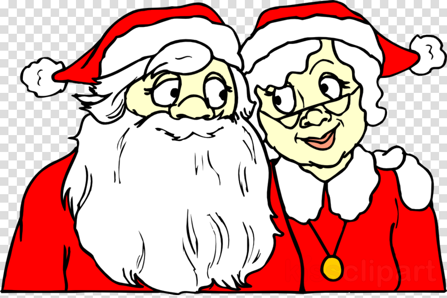 Detail Mr And Mrs Claus Clipart Nomer 19