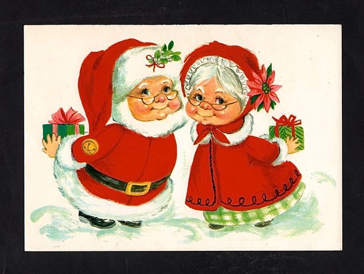 Detail Mr And Mrs Claus Clipart Nomer 34