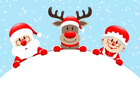 Detail Mr And Mrs Claus Clipart Nomer 35