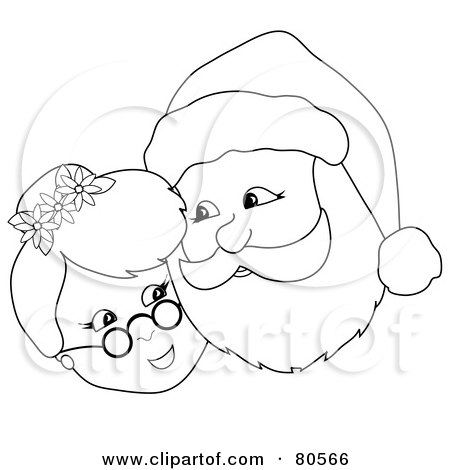 Detail Mr And Mrs Claus Clipart Nomer 44