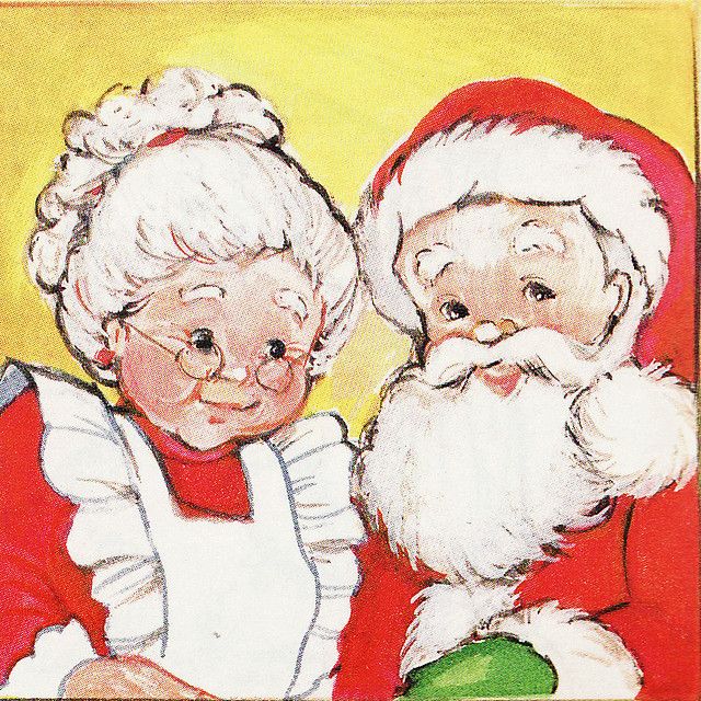 Detail Mr And Mrs Claus Clipart Nomer 48