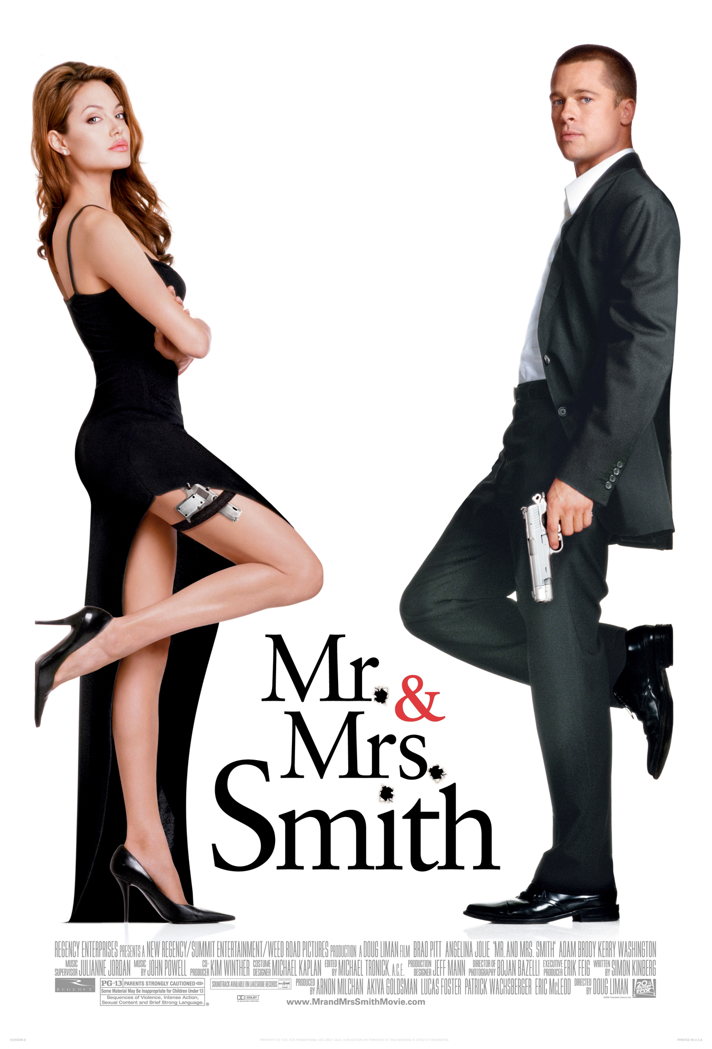 Mr And Mrs Smith Film Poster - KibrisPDR