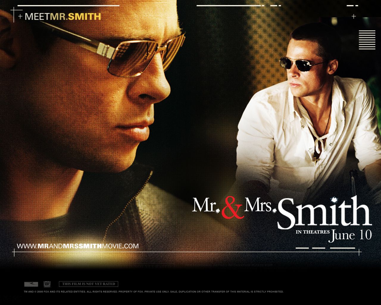Detail Mr And Mrs Smith Film Poster Nomer 55