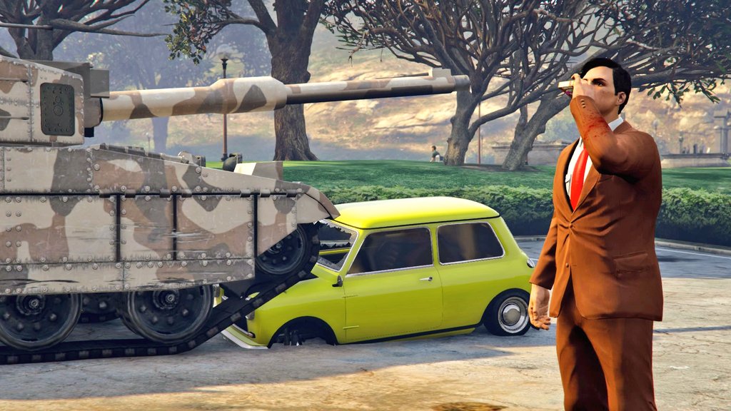 Detail Mr Bean Car Gta 5 Nomer 43