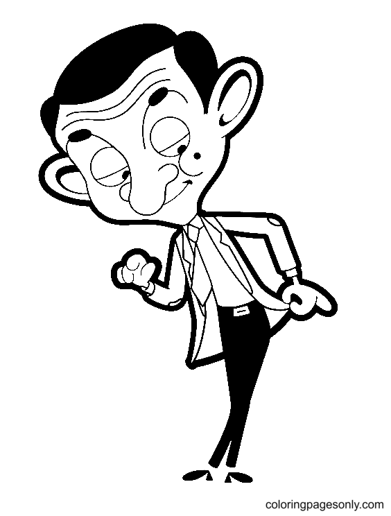 Detail Mr Bean Cartoon Png Nomer 49